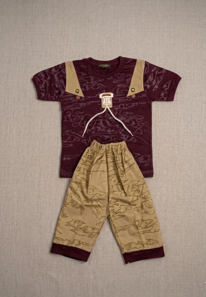 Kids' "Urban Explorer" 2-Piece Camo-Style Set