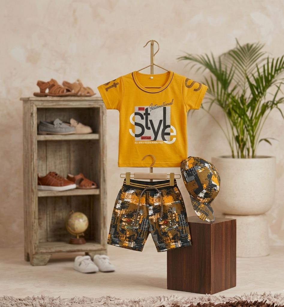"The Style"3-Piece Set(3-9 months)