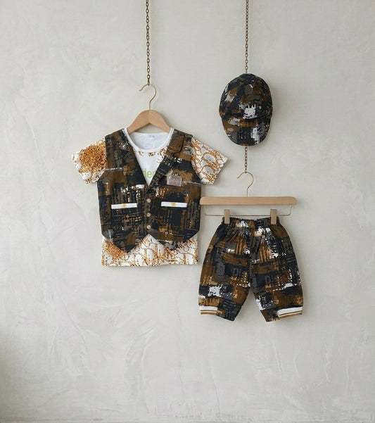 Kids' "Urban Explorer" 4-Piece Style Set with Matching Cap