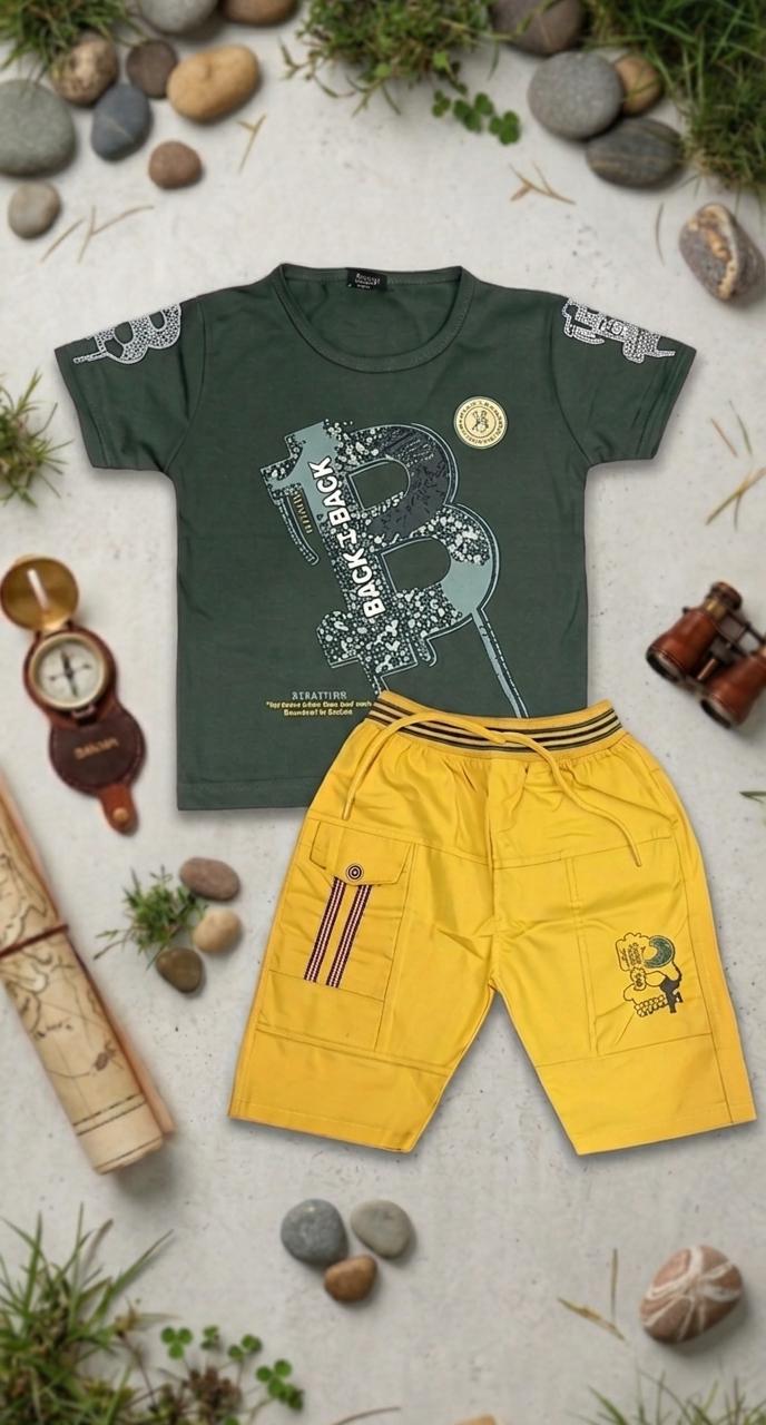 Back-2-Back||2- piece Set - Green & Maroon COLOURS